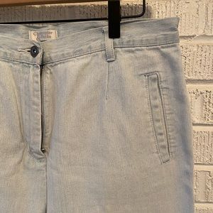 Christopher & Banks Vintage seersucker high waisted pants